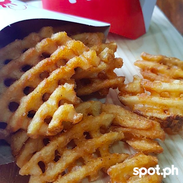 crisscut fries from jollibee