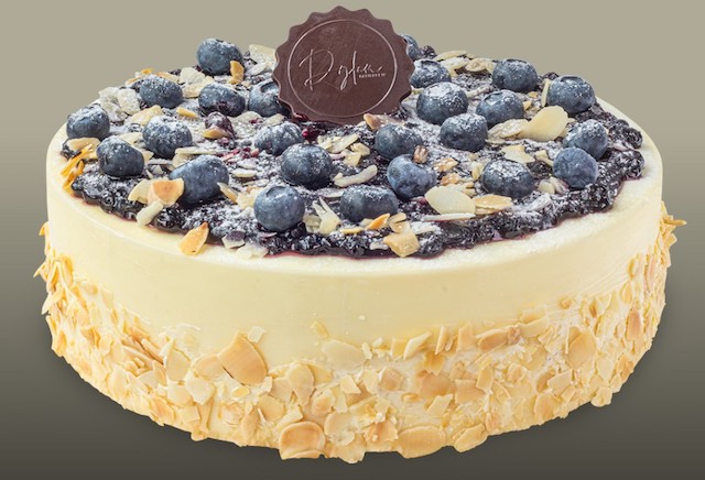 Blueberry Cheesecake at Dylan Patisserie