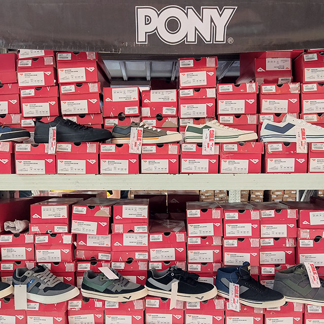 Pony sneakers at markdown madness sale