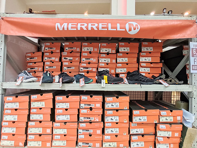 Merrell sneakers at markdown madness sale