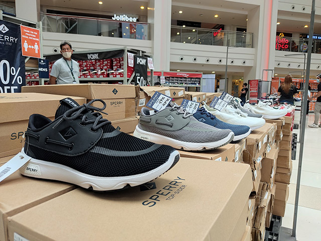 Sperry sneakers at markdown madness sale