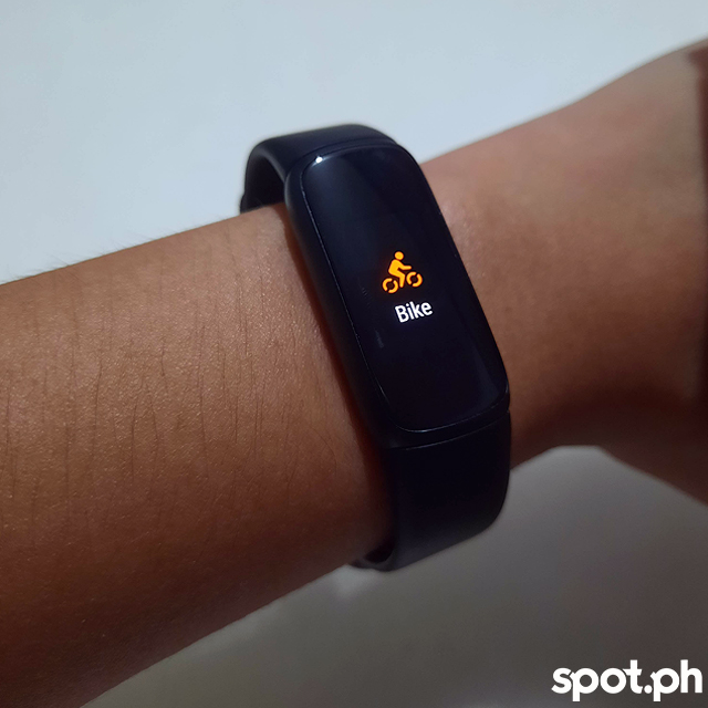 fitbit luxe exercise mode