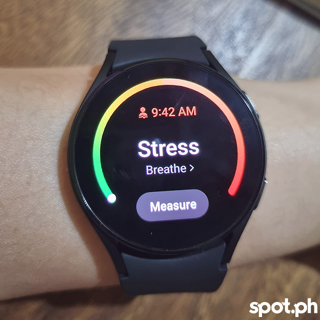 Samsung Galaxy Watch4 stress management