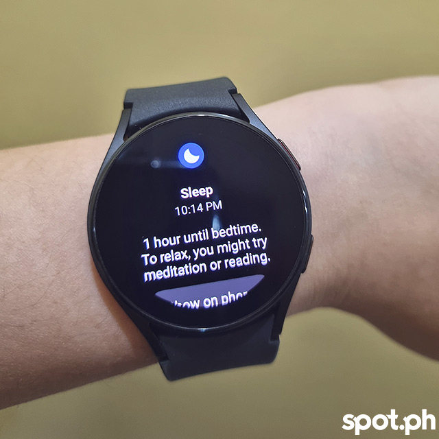 Samsung Galaxy Watch4 alerts