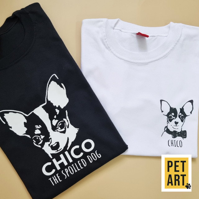 t-shirts from pet art