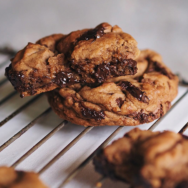 Blake’s Brown Butter Double Chocolate Chip Cookie from Blake’s Wings & Steaks 