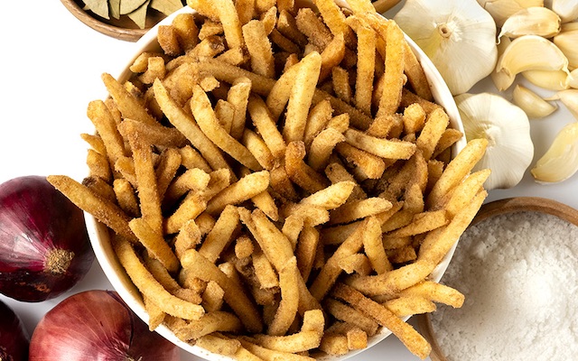 adobo fries from potato corner