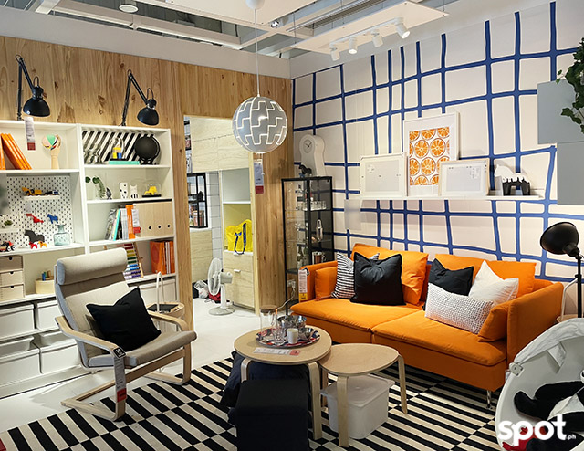 IKEA Philippines Showroom: Chill Living room display