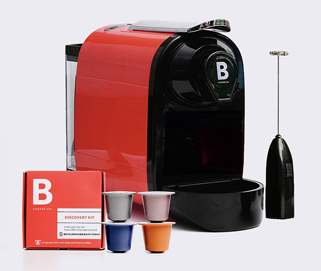 B. Coffee Co. freshman capsule coffee machine