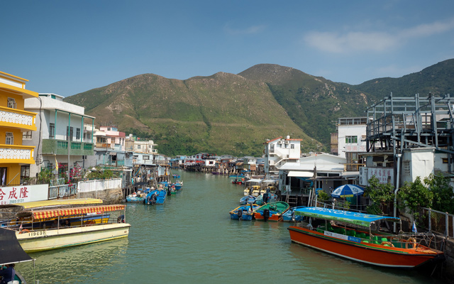 hong kong, tai o fishing village