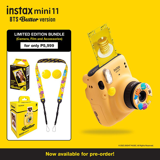 BTS x Instax Mini 11 Camera Coming to PH, Official Price