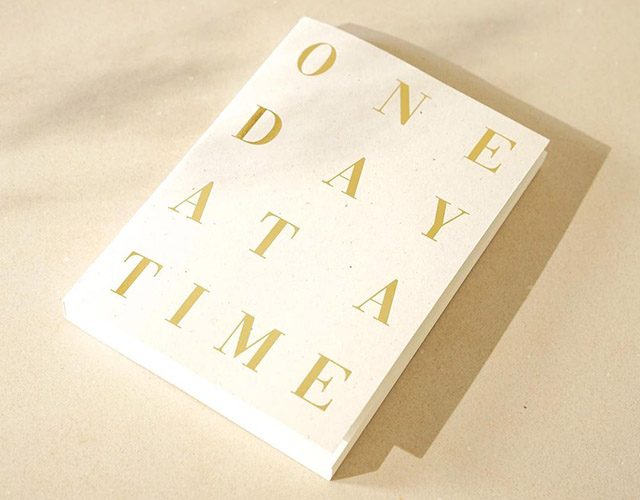 12.12 Press one day at a time planner
