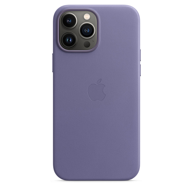iPhone 13 Pro Max Leather Case with Magsafe in Wisteria