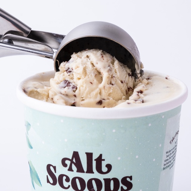 Mint Chocolate Dairy-Free Ice Cream from Alt Scoops