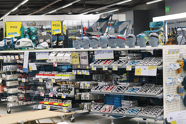 A look inside Decathlon's newest branch at SM Mall of Asia-Pasay