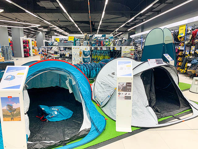 A look inside Decathlon's newest branch at SM Mall of Asia-Pasay