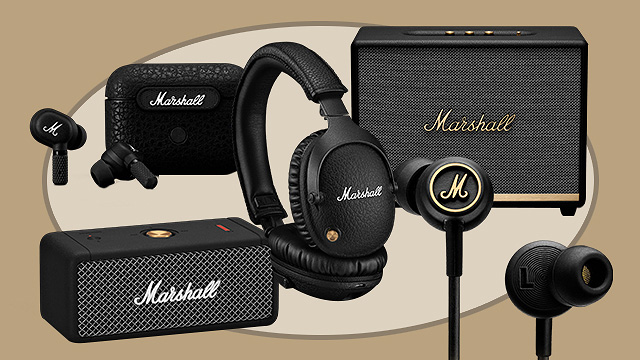 marshall headphones speakers wireless earbuds