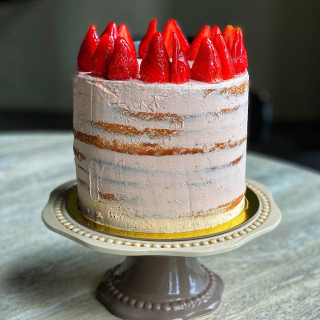 17-Layer Strawberry Cake from Workshop
