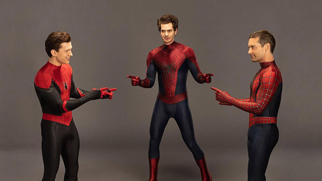 spider man tom holland andrew garfield tobey maguire