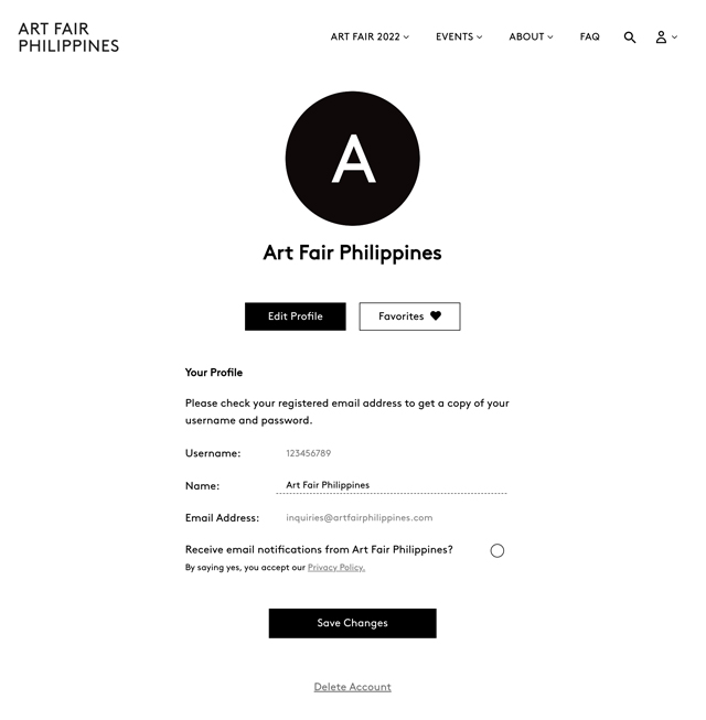 art fair philippines registration