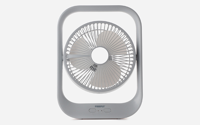 firefly Rechargeable Table Fan with Night Light