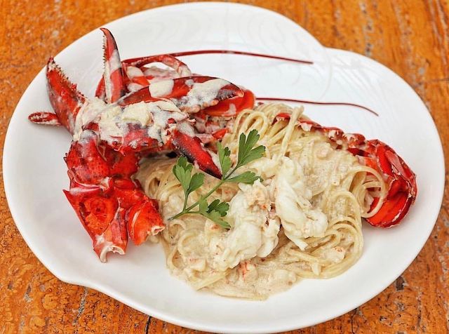 Live Lobster Linguine from Lusso
