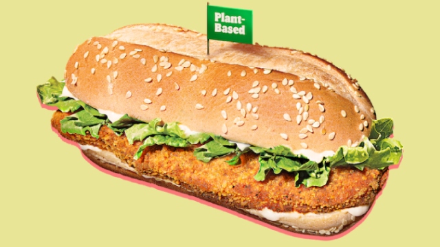 Burger King X-Tra Long Chicken sandwich