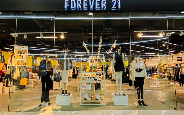 forever 21 sm mall of asia