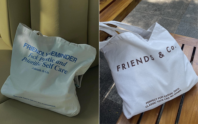 Friends & Co. tote bag