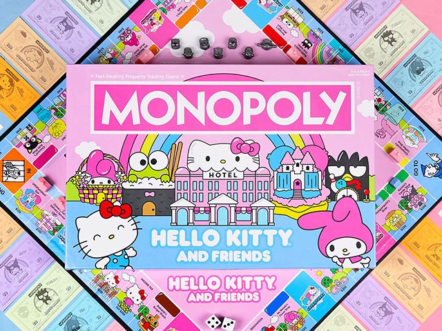 hello kitty and friends monopoly