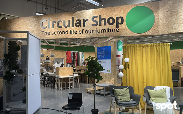ikea circular shop