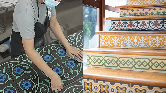 how machuca tiles are made