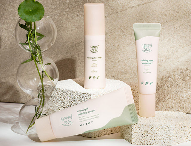 happy skin soothing and calming series
