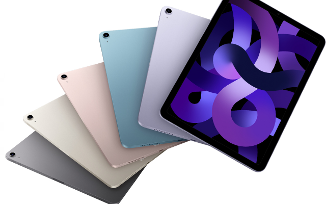 Apple iPad Air 5 colors