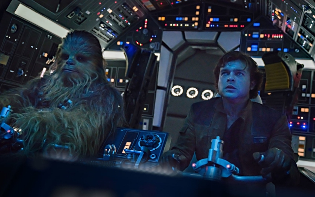 Solo A Star Wars Story Han and Chewie