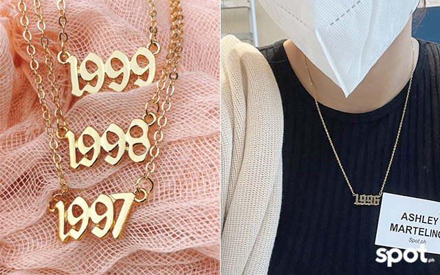 Maii Jewelry Personalized Birth Year Necklace