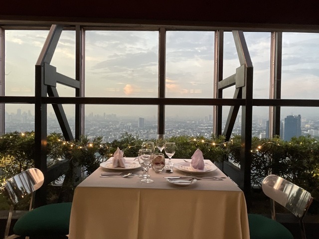 French wine dinner at The Top of the Alpha.