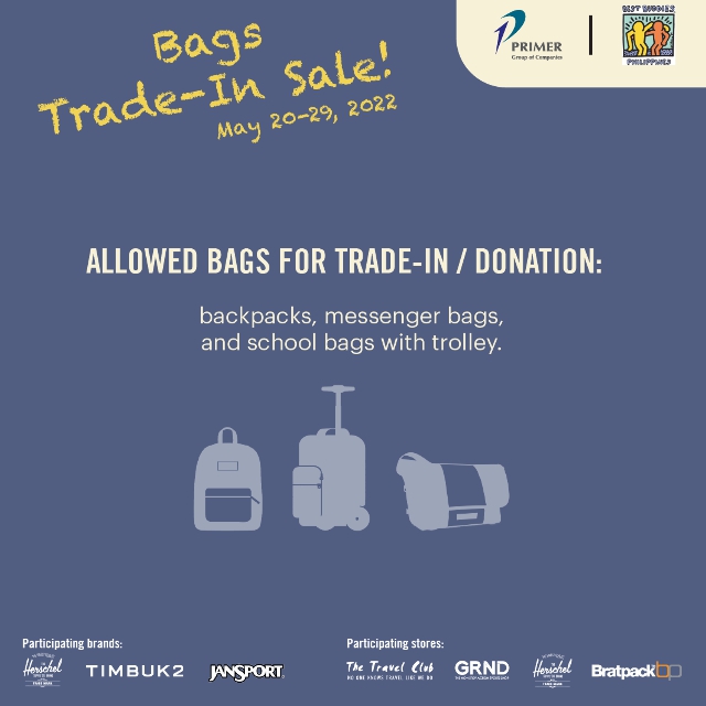 Bags Trade In Bratpack Travel Club