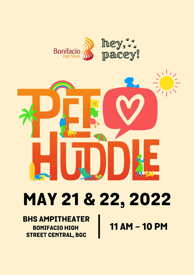 bgc pet huddle poster