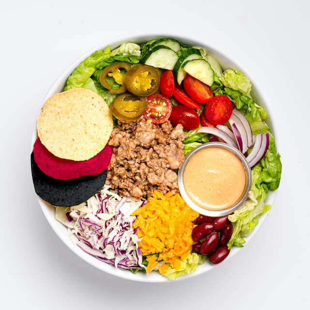 saladstop,  Taco Loco Warm Protein Bowl
