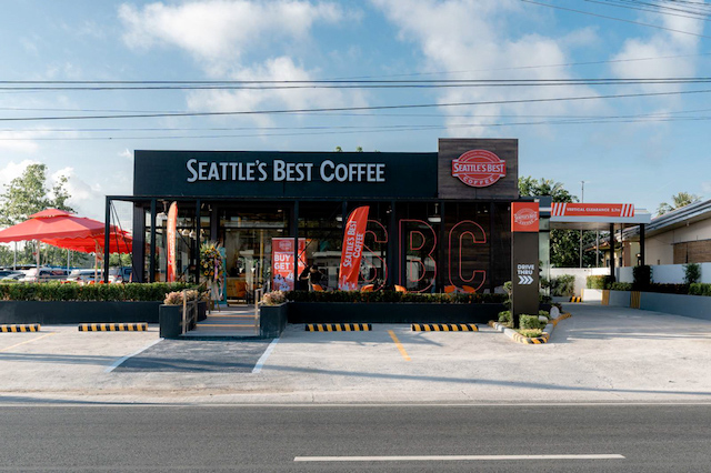 Seattle's Best Coffee drive-thru branch in batangas