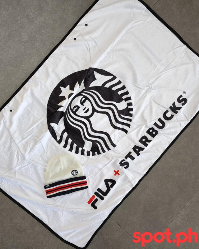 FILA Starbucks Blanket