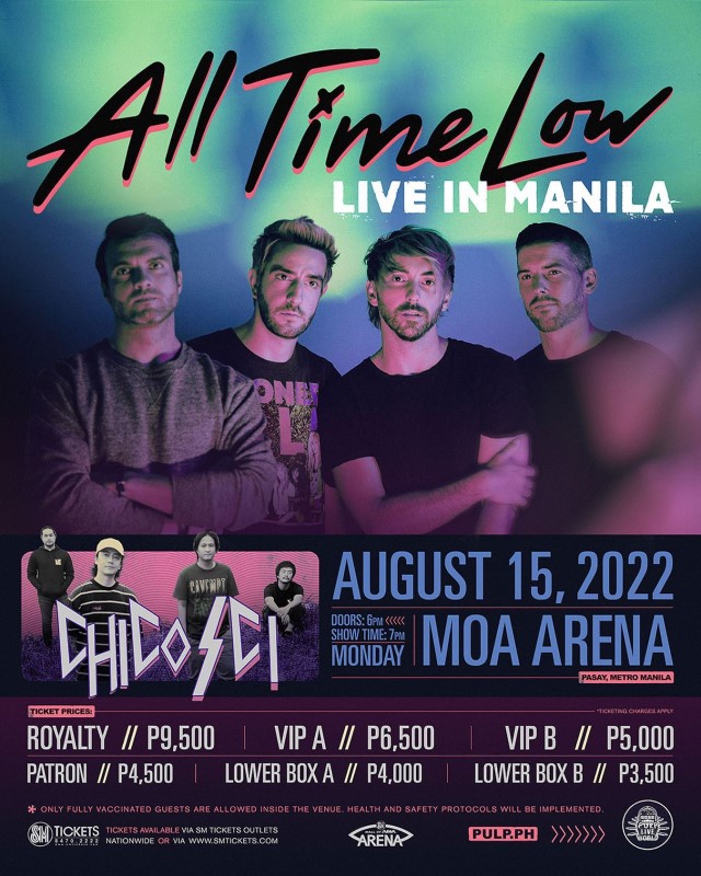 All Time Low Manila Concert