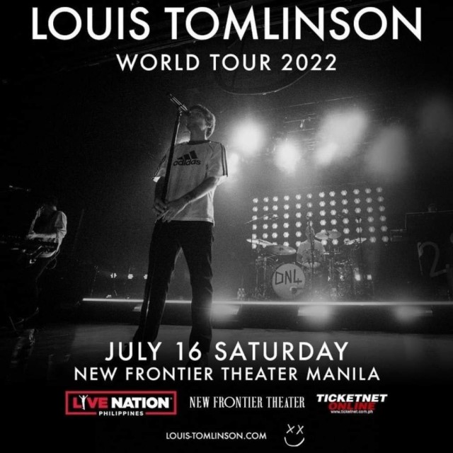 Louis Tomlinson World Tour Manila Live Nation Philippines