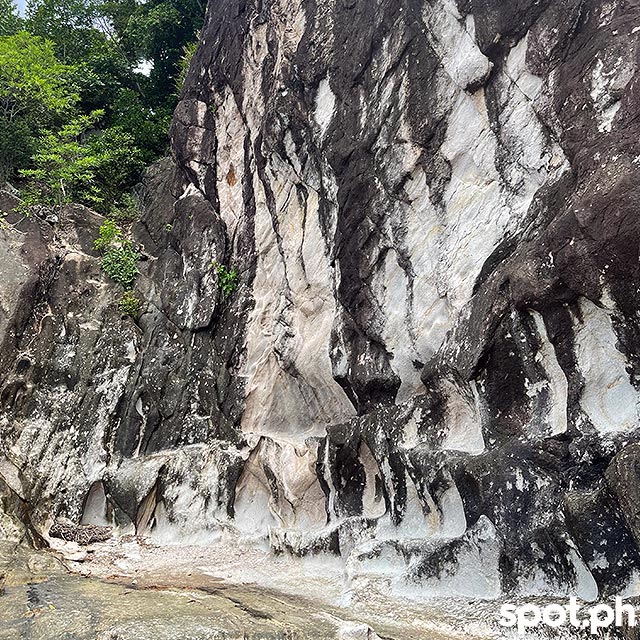 Rock formations on Bisaya-Bisaya Island