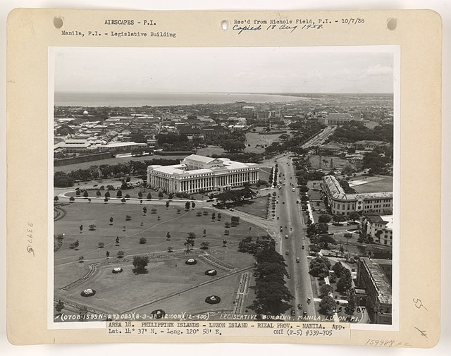 legislative building aerial view