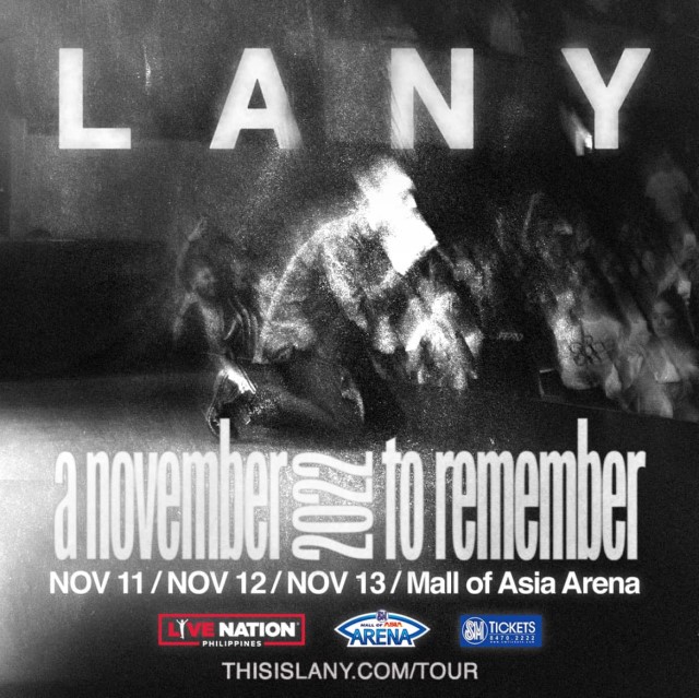 LANY Manila Concert 2022
