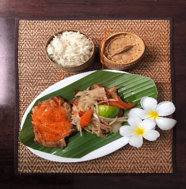 asean food fest, lao papaya salad