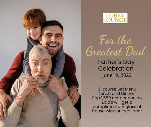 father's day specials at diamond hotel