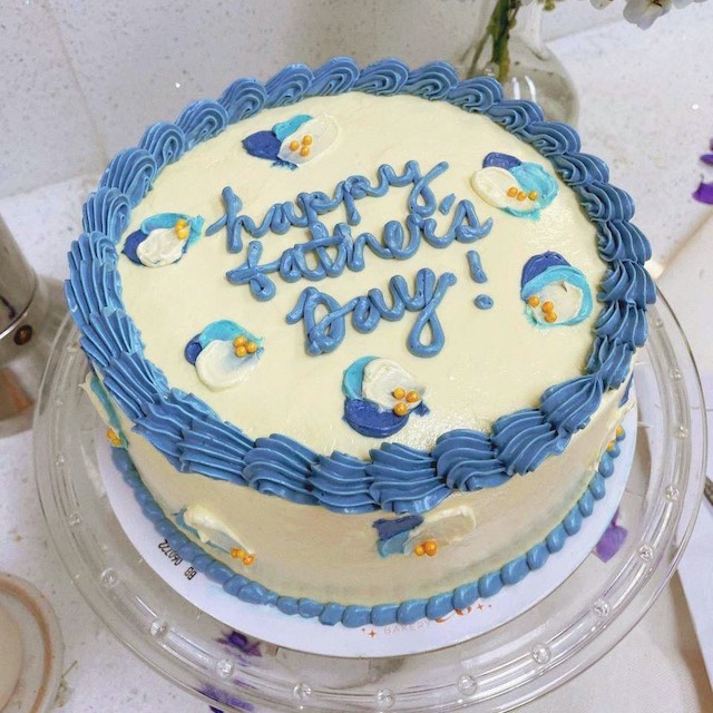 Butternut Bakery mocha chiffon cake for father's day